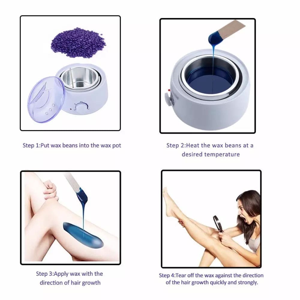 Wax Melting Heating Machine, Multifunctional Wax Melting Pot, Wax Beans Bead Heater, Wax Paraffin Heater, Portable Electric Hair Removal Kit, Melting Pot Hot Wax Heater Wax Melting Heating Machine, Multifunctional Wax Melting Pot, Wax Beans Bead Heater, Wax Paraffin Heater, Portable Electric Hair Removal Kit, Melting Pot Hot Wax Heater